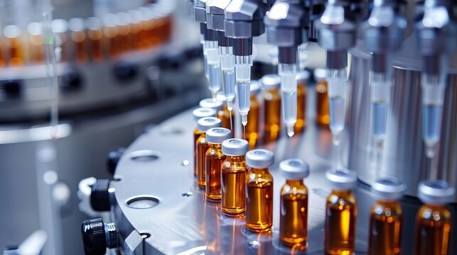 Controlled manufacturing areas at a pharmaceutical manufacturing facility