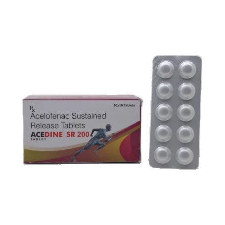ACEDINE  SR  TAB  200  MG pack